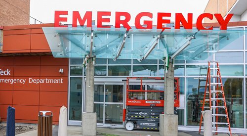 Permanent emergency department entrance opening at Royal Inland Hospital