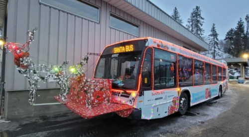 22nd annual Santa Bus returns to the Central Okanagan in 2 weeks