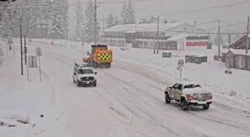 15-20 cm of heavy snow expected on Hwy 3 through the Kootenays