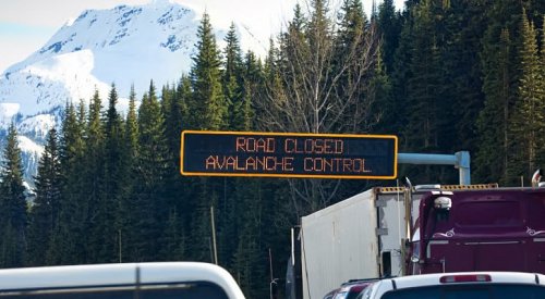 Hwy 1 to close for avalanche control work this afternoon