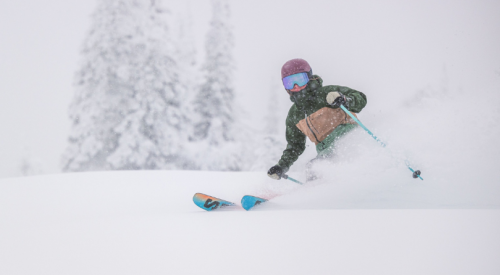 Big White: Fresh powder and limited visibility