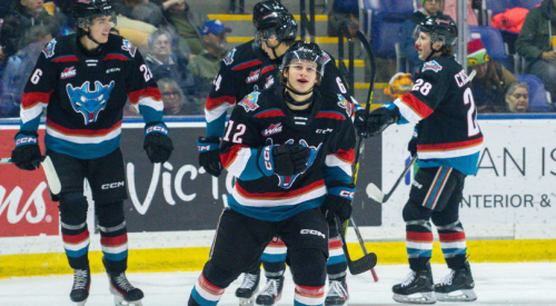 Connor Pankratz's first WHL goal helps Rockets cruise past Royals